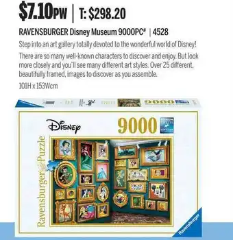 Chrisco Hampers Ravensburger disney museum 9000pc offer