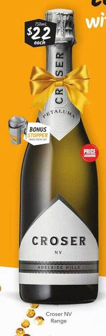 Cellarbrations Croser nv range offer