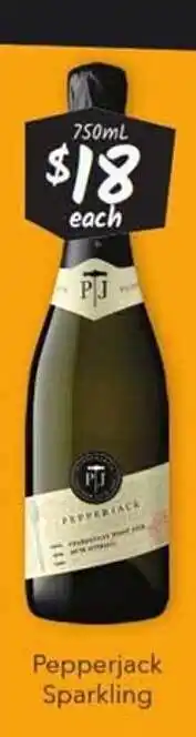 Cellarbrations Pepperjack sparkling offer