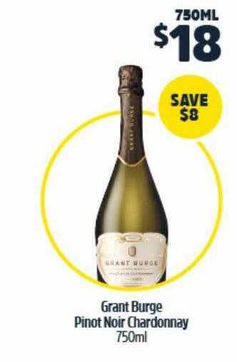 BWS Grand burge pinot noir chardonnay offer
