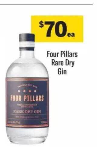 Liquorland Four pillars rare dry gin offer