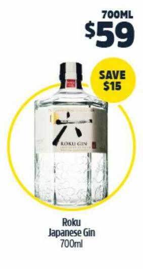 Roku japanese gin