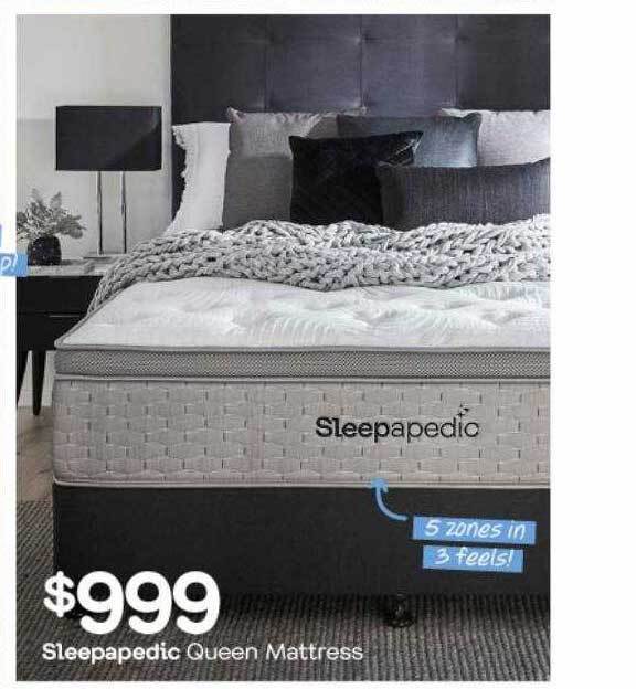 sleepapedic king mattress