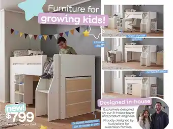 Fantastic Furniture Nova mid sleeper bed offer