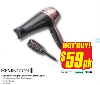 The Good Guys Remington - Curl and Straight Confidence Hair Dryer offer
