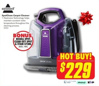 The Good Guys SpotClean Carpet Cleaner offer