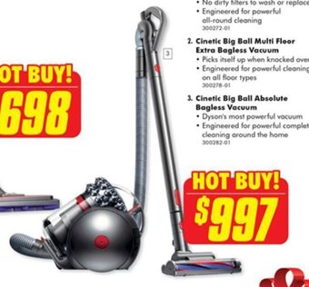 The Good Guys Dyson Big Ball Absolute Bagless Vacuum offer