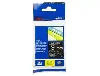 Officeworks Brother TZe-325 Laminated Tape 9mm x 8m White on Black offer
