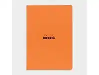 Officeworks Rhodia A4 Lined Notebook Orange offer