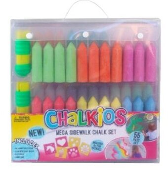 Coles Chalkios 54 Piece Carry Case offer