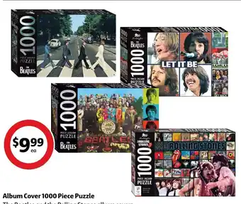 Coles Album Cover 1000 Piece Puzzle offer