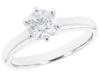 Grahams Jewellers 18ct 1.00 Carat Diamond 6 Claw Solitaire Ring offer