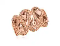 Morganite Pear Ring