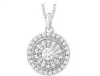 Grahams Jewellers 14ct 1/2 Carat Pendant offer
