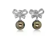 Grahams Jewellers South Sea Pearl and Diamond Earring offer