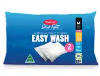 Tontine 2pk Sleeptight Easy Wash Pillow Medium