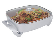 Harris Scarfe Healthy Choice Copper Electric Frypan offer