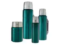 Harris Scarfe Smith+Nobel Stainless Steel Green Food Jar offer