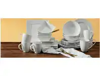 Harris Scarfe Casa Domani Casual White Evolve Loose Dinnerware offer