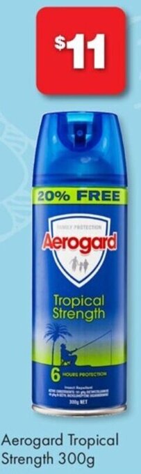 Aerogard Tropical Strength 300g