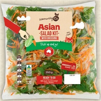 IGA Community Co Asian Salad Kit 250g offer