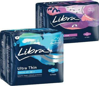 IGA Libra Pads 6-14 Pack Selected Varieties offer
