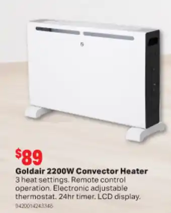 Goldair 2200W Convertor Heater