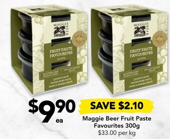 Drakes Maggie Beer Fruit Paste Favourites 300g offer