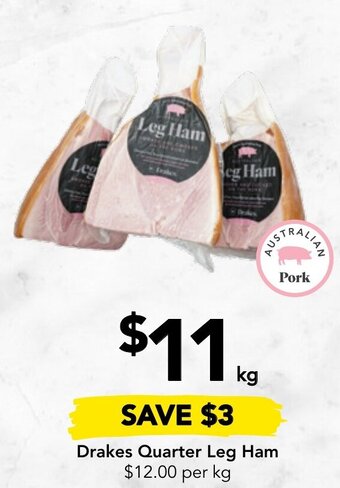 Drakes Drakes Quarter Leg Ham offer
