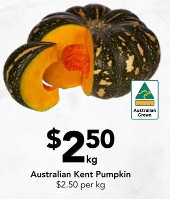 Drakes Australian Kent Pumpkin offer