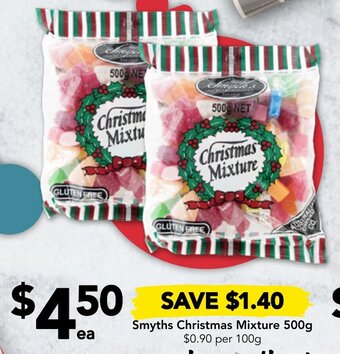 Drakes Smyths Christmas Mixture 500g offer