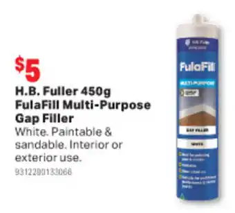 Home Timber & Hardware H.B. Fuller 450g FulaFill Multi-Purpose Gap Filler offer
