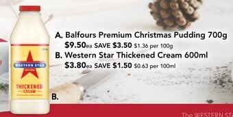 Drakes Western Star Thickened Cream 600ml offer