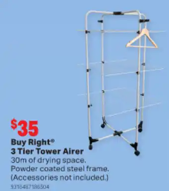 3 Tier Tower Airer 30m