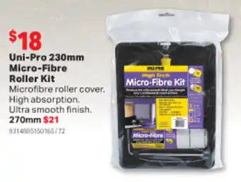Uni-Pro 230mm Micro-Fibre Roller Kit