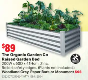 The Organic Garden Co Raised Garden Bed