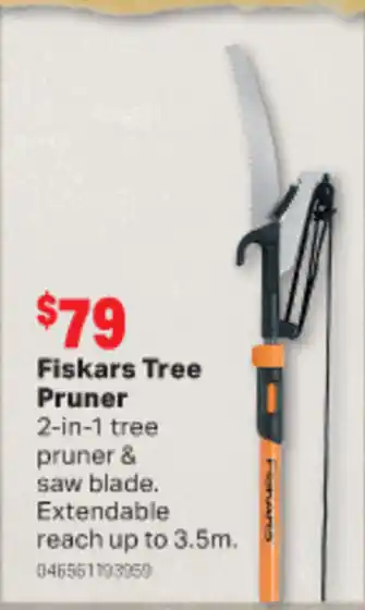Fiskars Free Pruner 2-in1 3.5m