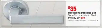 Home Timber & Hardware Barcelona Passage Set offer