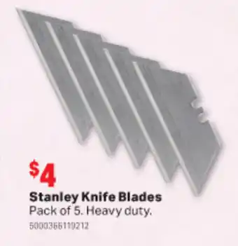 Home Timber & Hardware Stanley Knife Blades offer