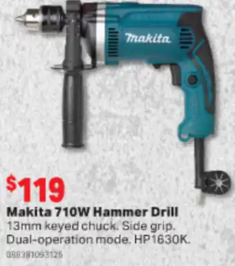 Makita 710W Hammer Drill 13mm