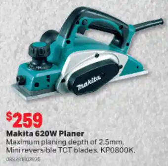 Makita 620W Planer 2.5mm