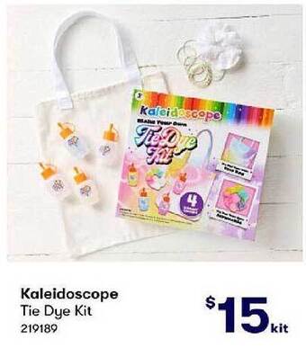 BIG W Kaleidoscope tie dye kit offer
