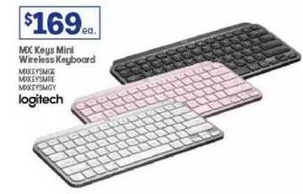 Officeworks Logitech mx keys mini wireless keyboard offer