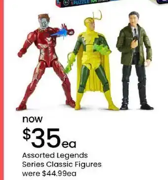 Myer Assorted legends series classic figures offer
