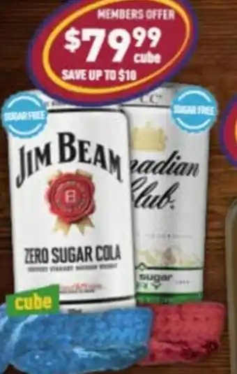 Jim Beam Zero Sugar Cola