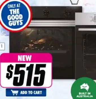 The Good Guys Technika 60cm Electric Oven 72 Litre offer