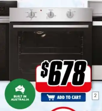 The Good Guys Westinghouse 60cm Electric Oven 72 Litre offer