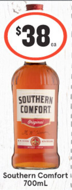 IGA Liquor Southern Comfort offer