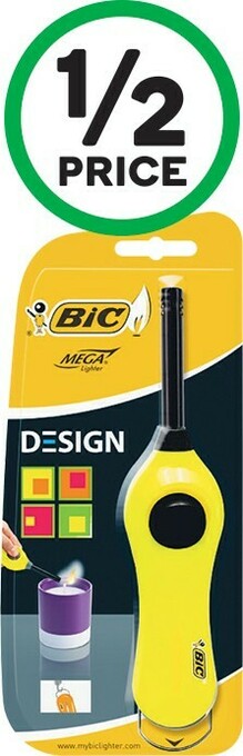 Woolworths BiC Fluo Lighter Pk 1 offer