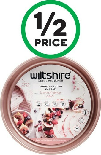 Woolworths Wiltshire Round or Square Cake Pan 20cm offer